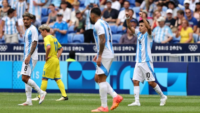 Olimpiade 2024: Argentina ke Perempatfinal Usai Sikat Ukraina 2-0